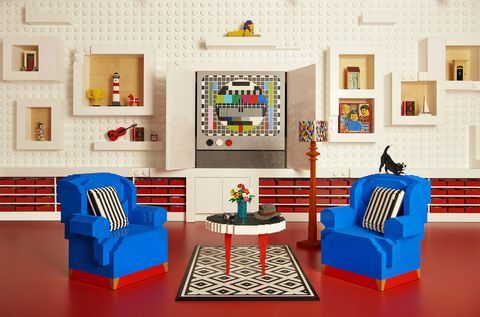 Airbnb - Lego House - Wohnzimmer