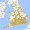 Entdecken Sie mit dieser interaktiven Karte, wo Sie 200 Weinberge in England und Wales besuchen können