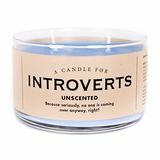 Introvertierte Kerze