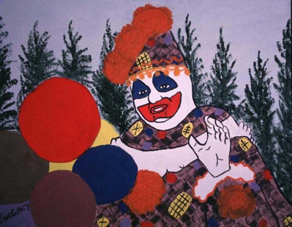 John Wayne Gacy Originalkunstwerk-Ausstellung im Club USA