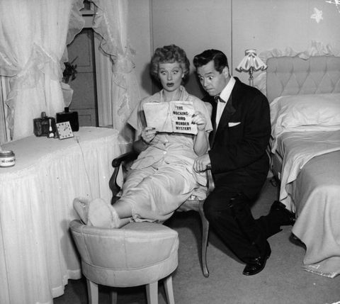 lucille ball und desi arnaz in 'ich liebe lucy'