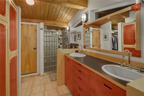 Seattle Hausboot Badezimmer