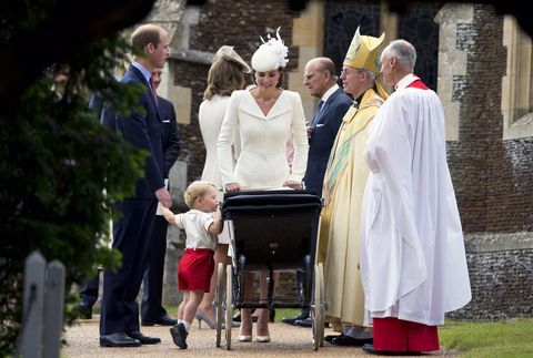 Die Taufe der Prinzessin Charlotte von Cambridge