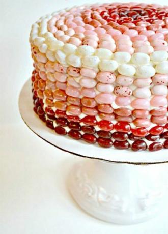 Champagner-Ombre-Kuchen