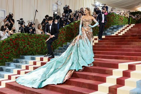 blake lebhaft bei der met gala