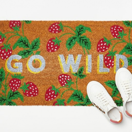 Go Wild Strawberry Fußmatte Medium