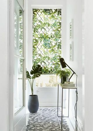 Stilinspiration: Blattmuster und kräftige botanische Muster. Styling von Lorraine Dawkins, Fotografie von Rachel Whiting