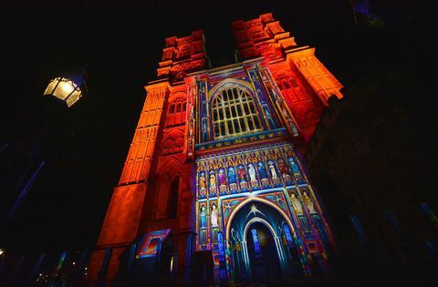 London Lumiere Festival für die Öffentlichkeit zugänglich