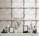 Peel und Stick Vintage Tin Tile Wallpaper