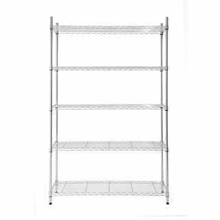 5-Tier Steel Utility Shelving Unit