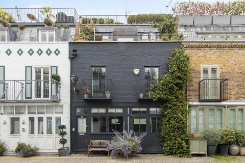 London mews Haus wie in der Liebe gesehen