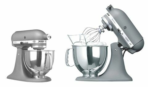 Matte graue KitchenAid Küchenmaschine von Lakeland