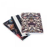 ARTEMIS & HYACINTH & STRIPE Set bestehend aus drei A5 Flexi Notebooks