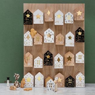 Holzhaus Adventskalender