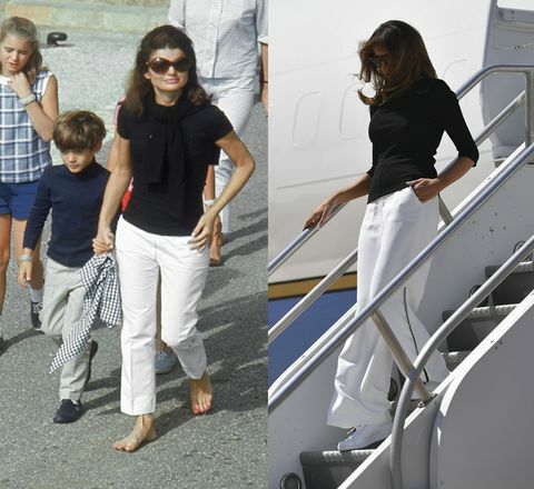 Melania Trump und Jackie Kennedy