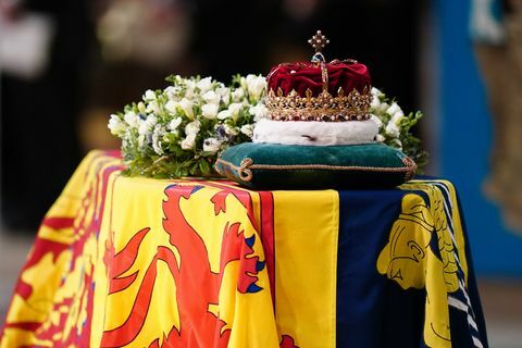 Begräbnisblumen von Queen Elizabeth II