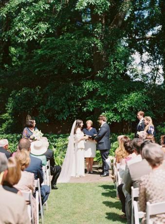 eine Hochzeit zu Hause, die von immer mehr Hochzeiten und Veranstaltungen veranstaltet wird