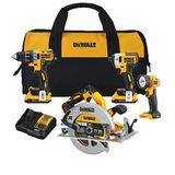 DEWALT 20V MAX XR Brushless-Combo-Kit mit Trenn- / Schleifwerkzeug (DCK483D2 & DCG413B)