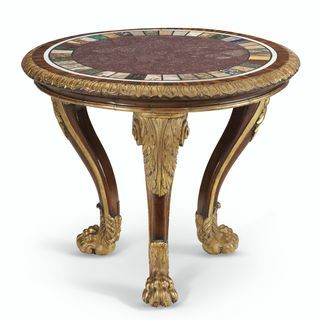 A GEORGE IV CENTER TABLE