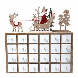 Weihnachtsschlitten Adventskalender