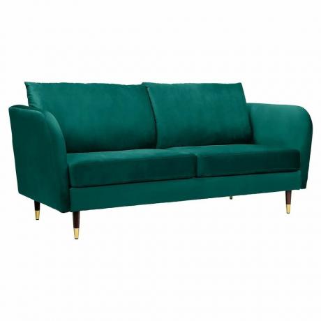 Cosmo Samt 3-Sitzer-Sofa