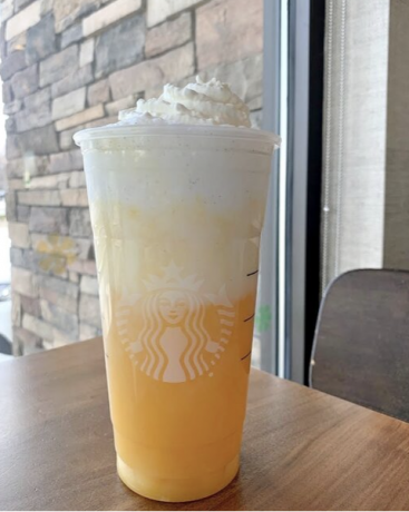 total die Bombe Starbucks geheimes Menü Creamsicle Float