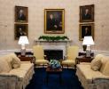 Joe Bidens Oval Office: Das Büro des neuen Präsidenten mit Dekor von Bill Clinton, Donald Trump und George W. Busch
