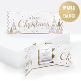 Packung mit sechs Luxe Foil Christmas Cracker-Karten