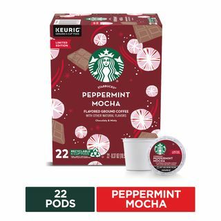 Starbucks Pfefferminz-Mokka-aromatisierte K-Cup-Kaffeepads