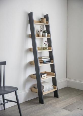 Garden Trading Clockhouse Shelf Ladder aus Carbon, Eiche