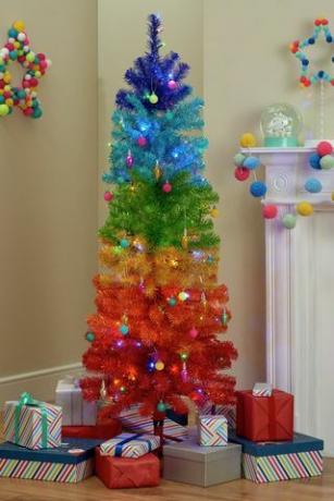 Argos Home Rainbow Weihnachtsbaum - 5ft