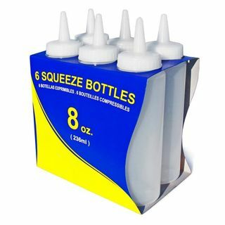 Squeeze Bottles, 8 oz (6er Pack)