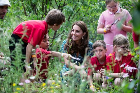 Die Herzogin von Cambridge besucht das Hampton Court Flower Festival