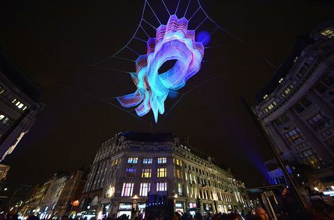 London Lumiere Festival für die Öffentlichkeit zugänglich