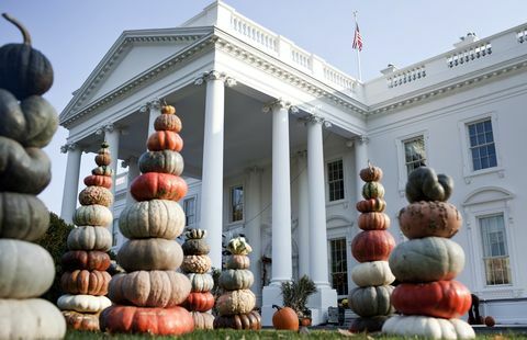 Halloween im Weißen Haus gefeiert