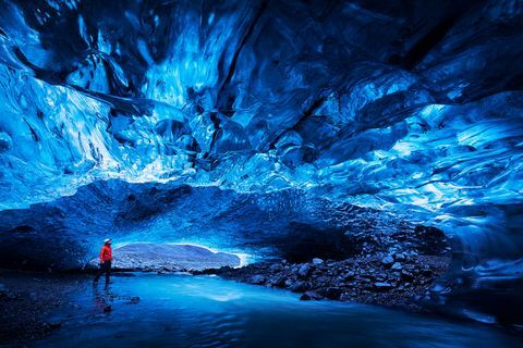 Mendenhall Eishöhlen in Alaska