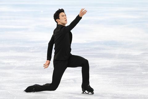 nathan chen eiskunstlauf peking 2022 winterolympiade tag 0 teamevent