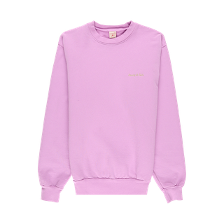 Lila klassisches Logo-Sweatshirt