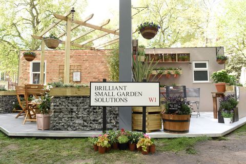 B & Q Open Garden auf dem Soho Square in London