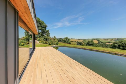 Penson Farm, Diptford, Totnes, Devon - Terrasse und Aussicht