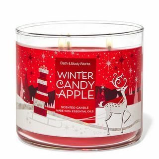 Winter Candy Apple 3-Wick Kerze