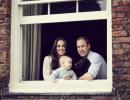 Prinz William und Kate Familienporträt
