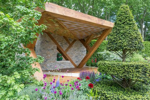 Der Morgan Stanley Garden, entworfen von Chris Beardshaw, gesponsert von Morgan Stanley Rhs Chelsea Flower Show 2017