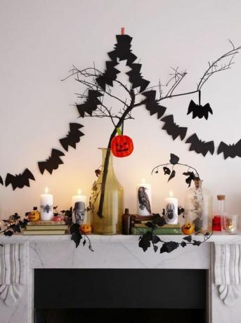 Halloween Fledermaus Girlande