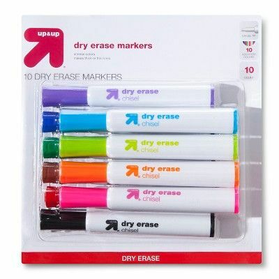 Dry Erase Markers Meißelspitze Multicolor 10ct - up & up ™