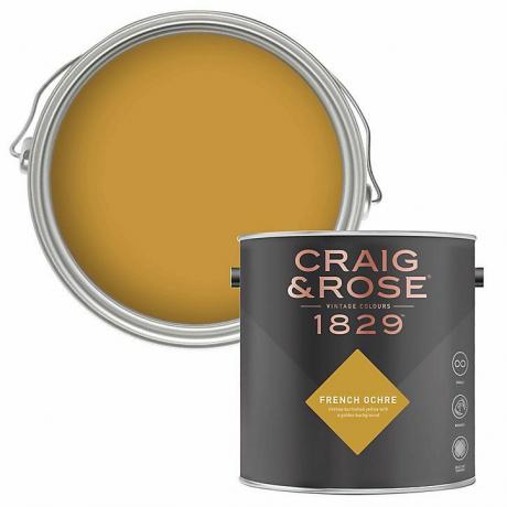 Craig & Rose 1829 Französische Ocker-Emulsionsfarbe