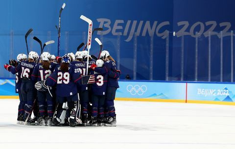 Eishockey Peking Winterolympiade 2022 Tag 1