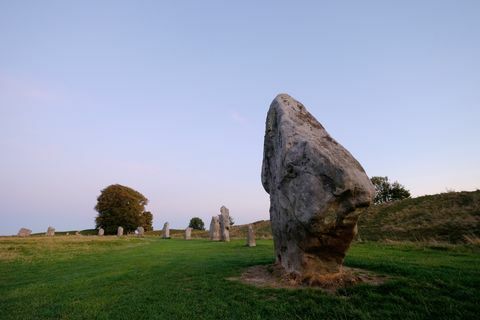 Avebury stehende Steine, Wiltshire, England