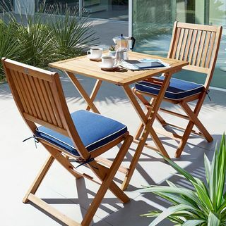 Georgia FSC Eukalyptus Holz Bistro Set