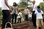 Michelle Obamas White House Kitchen Garden ist da, um zu bleiben
